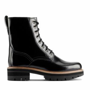 Clarks Orianna Combat Boots